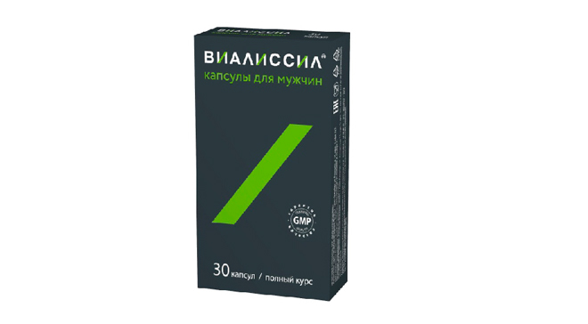 Упаковка Виалиссил, 30 капсул
